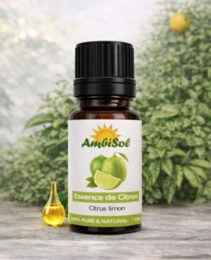 ESSENCE DE CITRON – HUILE ESSENTIELLE 100 % PURE