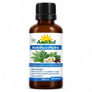 AmbiBuccoHydra – Bain de Bouche Naturel aux Huiles Essentielles 200 ml