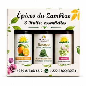 Pack d'huiles essentielles Épices du Zambèze