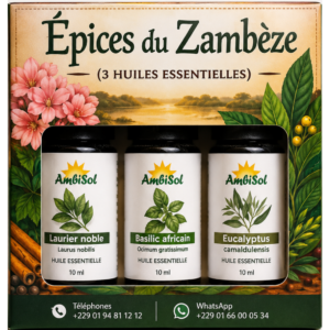 Pack de 3 Épices du Zambèze d'huiles essentielles