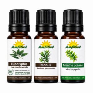 Pack Immunité AmbiSol – 3 Huiles Essentielles 100 % Naturelles