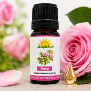 ROSE DE DAMAS – HUILE ESSENTIELLE 100 % PURE
